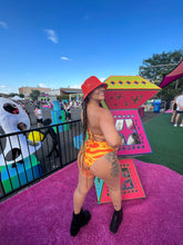 Load image into Gallery viewer, Orange Rhinestone Bucket Hat (Pre Order)