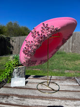 Load image into Gallery viewer, Pink Cowboy Hat with Rhinestone Flowers
