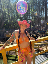 Load image into Gallery viewer, Rose Pink Rhinestone Cowboy Hat