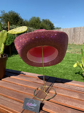 Load image into Gallery viewer, Rose Pink Rhinestone Cowboy Hat