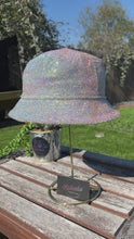 Load and play video in Gallery viewer, AB Rhinestone Bucket Hat
