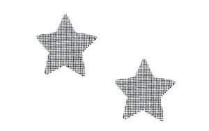 Clear Rhinestone Star Pasties