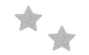 Crystal AB Rhinestone Star Pasties