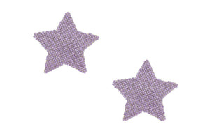 Light Purple Rhinestone Star Pasties