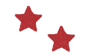 Red Rhinestone Star Pasties